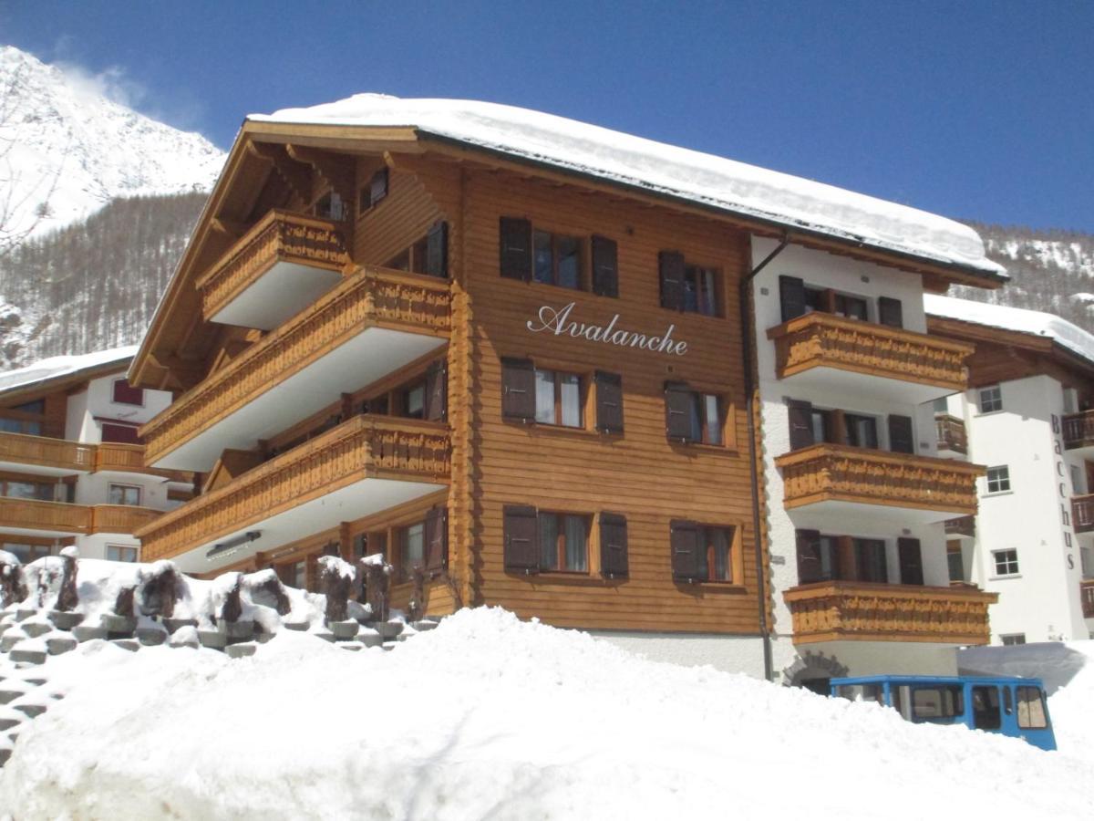 شقة Haus Avalanche Saas Fee المظهر الخارجي الصورة