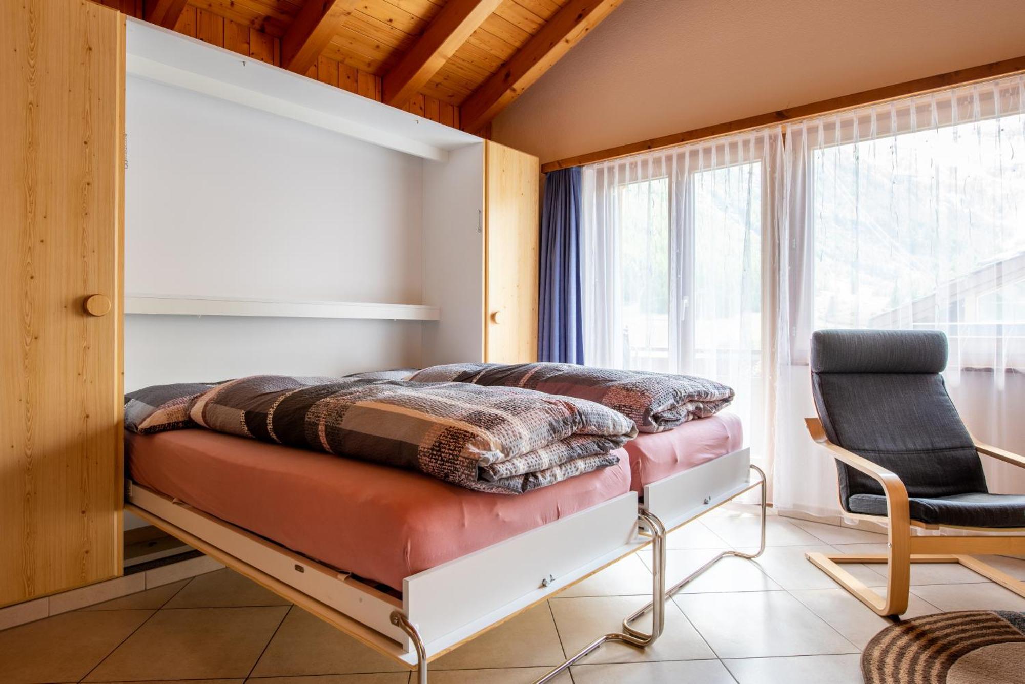 شقة Haus Avalanche Saas Fee الغرفة الصورة
