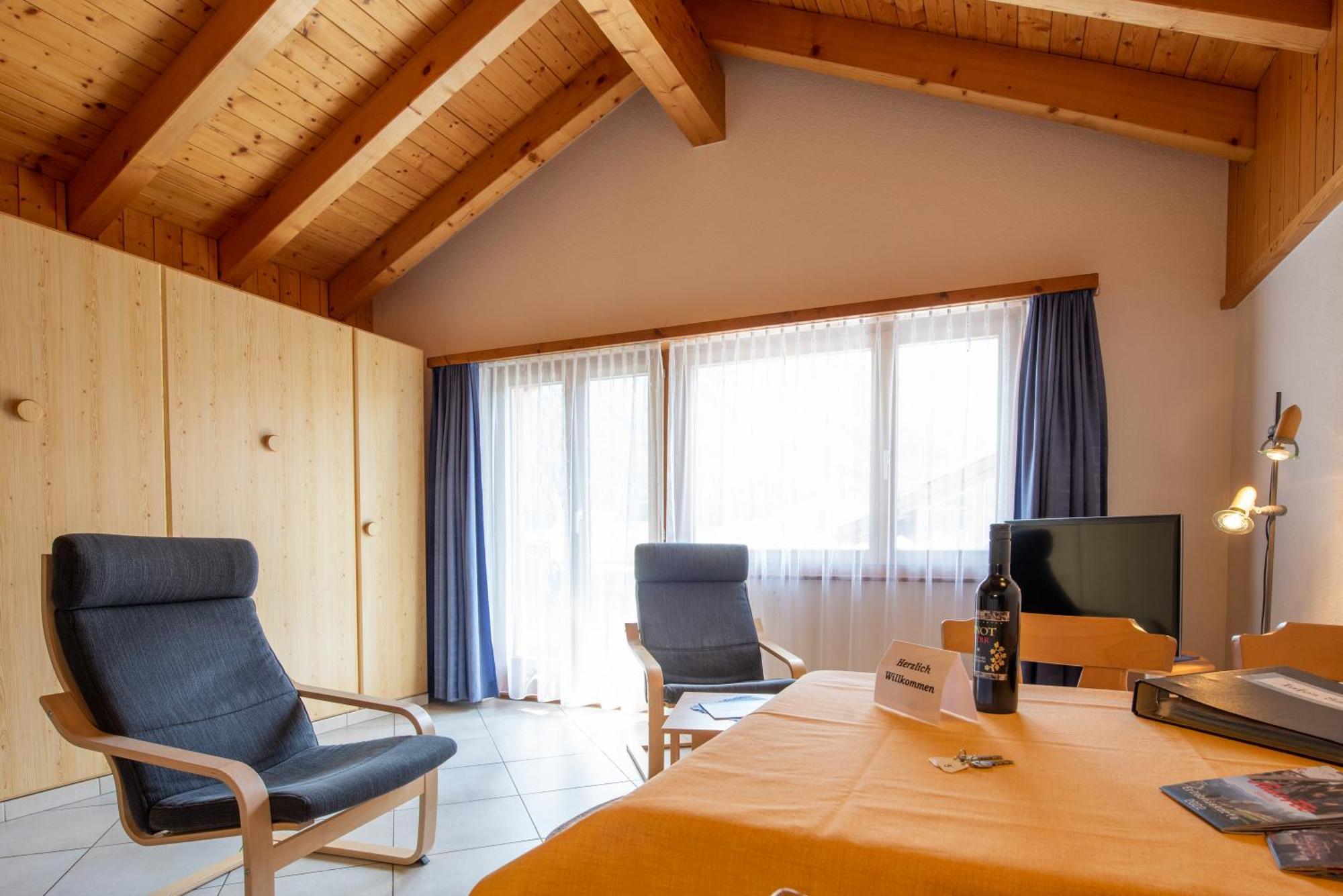 شقة Haus Avalanche Saas Fee الغرفة الصورة