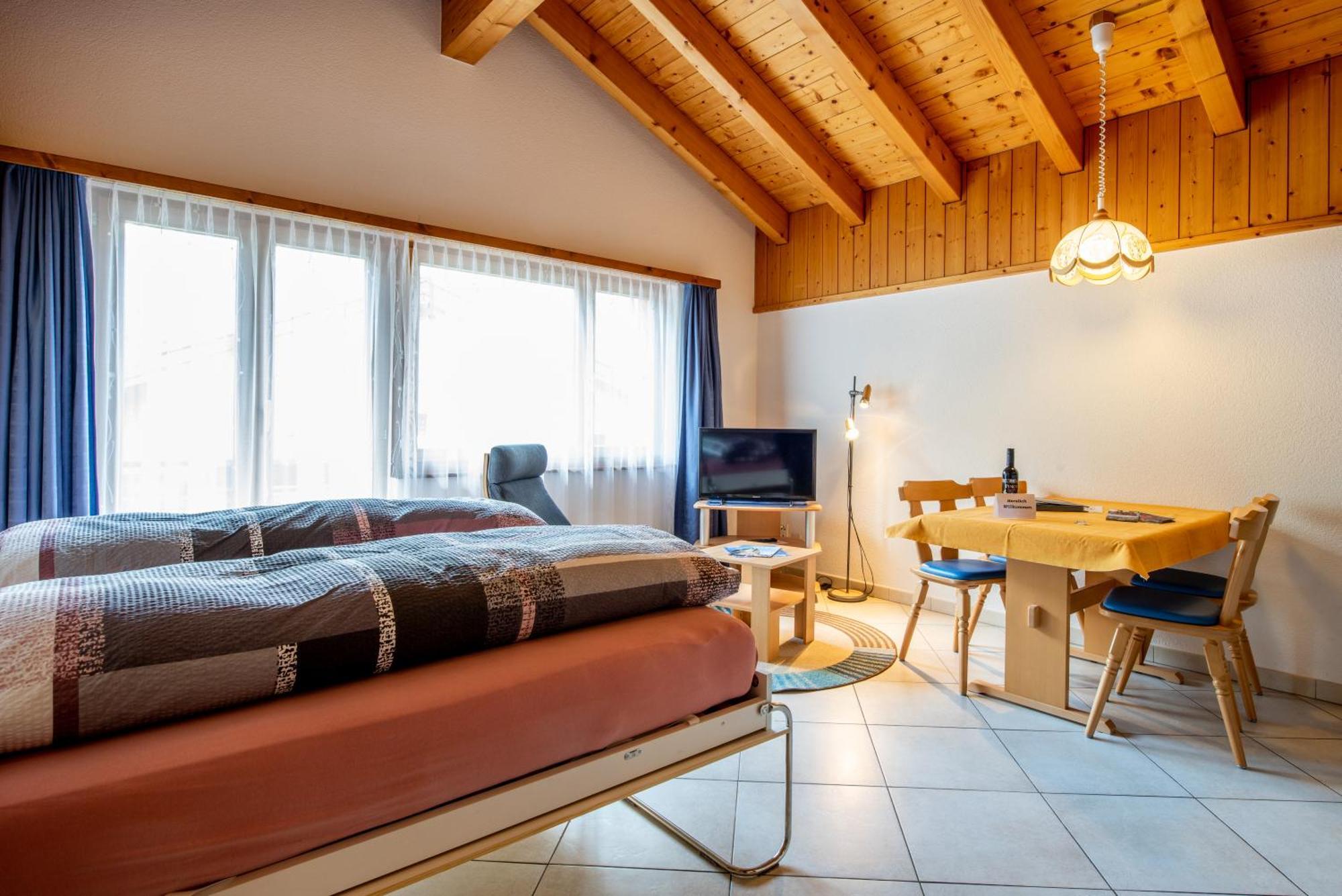 شقة Haus Avalanche Saas Fee الغرفة الصورة